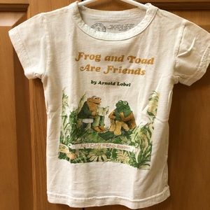 Out of Print Frog and Toad tee